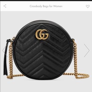 Gucci Marmont mini round bag